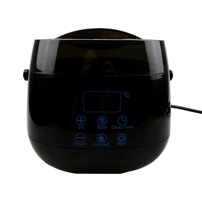 HKM-837715 Electric Beeswax Heating Machine for Whole Body Hair Removal - New Wax Pot in White and Black