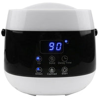 HKM-837715 Electric Beeswax Heating Machine for Whole Body Hair Removal - New Wax Pot in White and Black