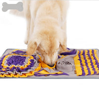HKM-350867 Interactive Pet Snuffle Training Blanket for Dogs and Cats - Feeding Mat for Foraging Skills and Activity