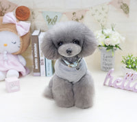 HKM-113491 Breathable Cotton Dog Vest in Solid Color - Casual Style for All Genders