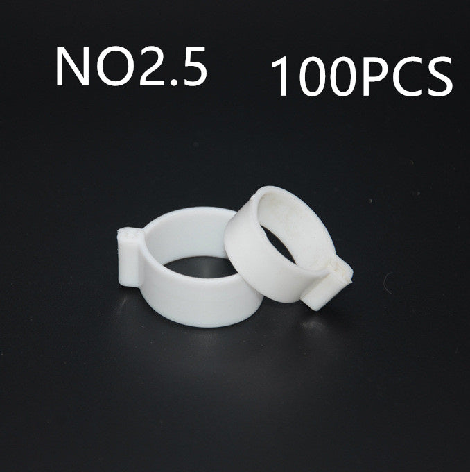 HKM-282707 Chicken Foot Rings - Pack of 100 Pieces for Crafting and Decor