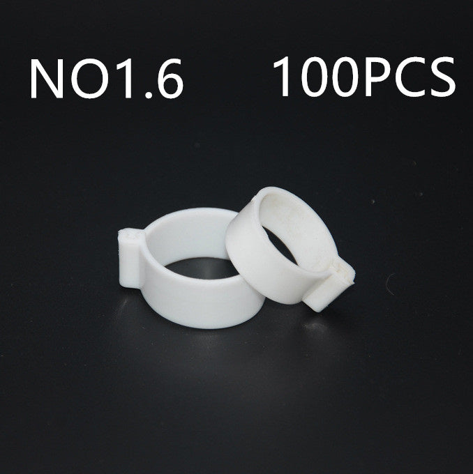 HKM-282707 Chicken Foot Rings - Pack of 100 Pieces for Crafting and Decor