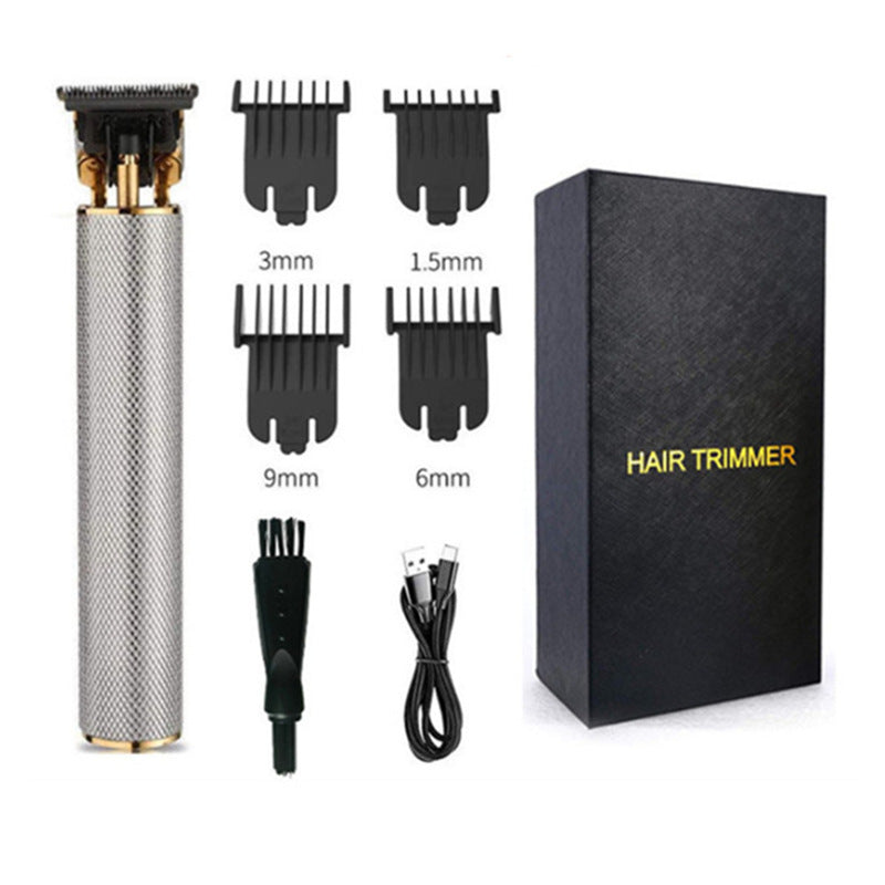 KTX-962067 T9 Electric Hair Clipper with Limit Combs and USB Charging - Versatile Grooming Tool
