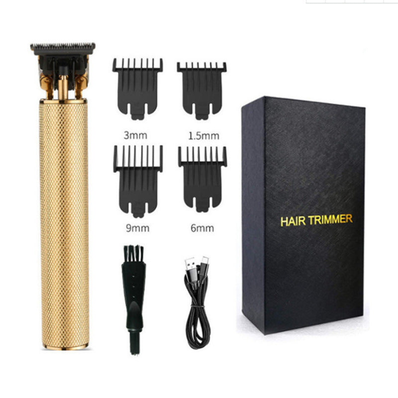 KTX-962067 T9 Electric Hair Clipper with Limit Combs and USB Charging - Versatile Grooming Tool