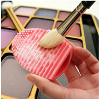 HKM-132243 Silicone Egg Brush and Scrubbing Tool for Gentle Washing and Beauty Care