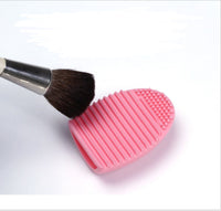 HKM-132243 Silicone Egg Brush and Scrubbing Tool for Gentle Washing and Beauty Care