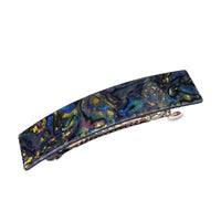 HKM-426515 Starry Sky Acrylic Hairpin Set for Women, Geometric Design, Colorful Texture Hair Accessories