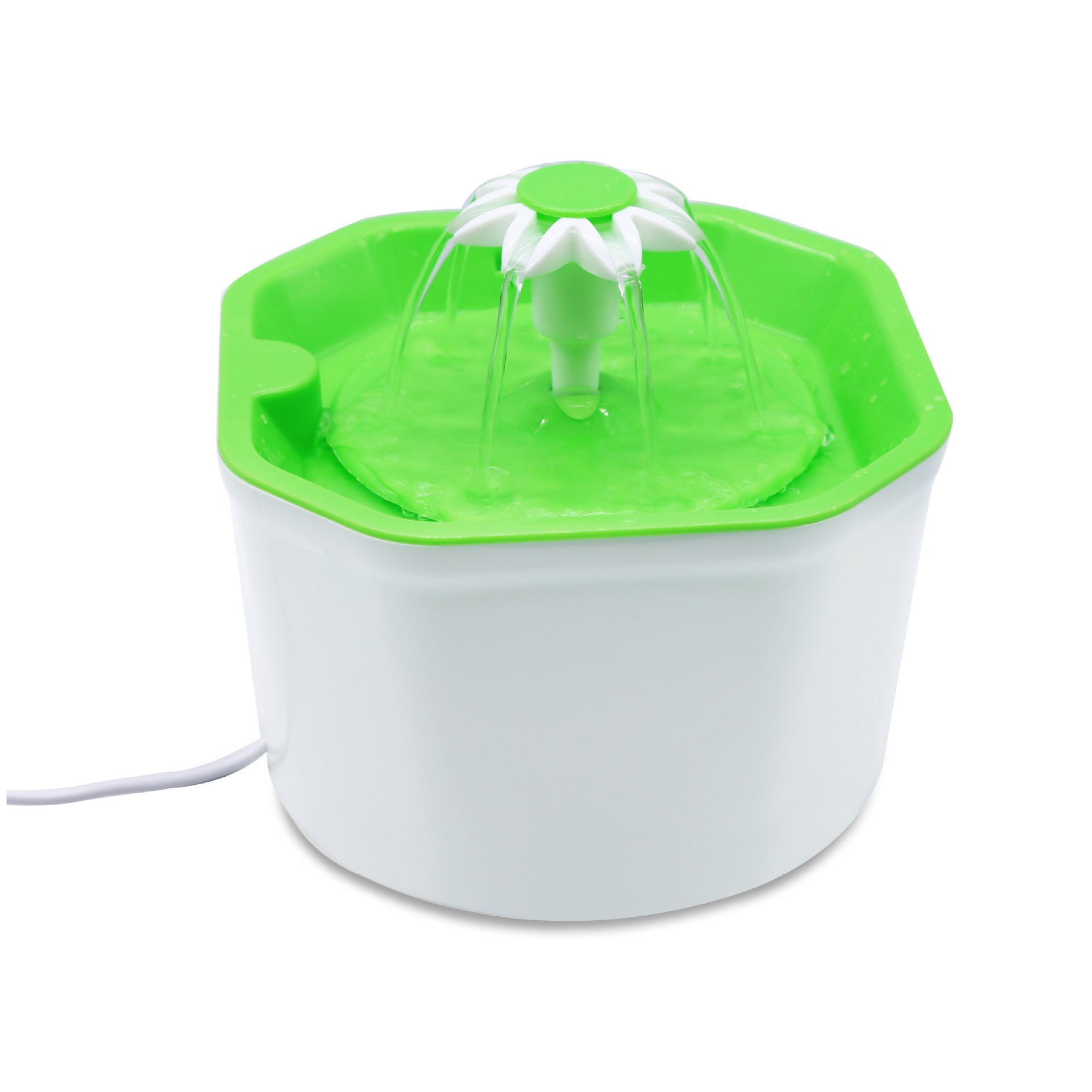 HKM-621395 Automatic Pet Water Fountain with Ultra-Quiet Pump and Multiple Color Options