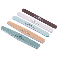 HKM-288595 Nail Rubbing Strips and Files Set - 5 Polishing Strips, Thin Sand Strips, Repair and Diamond Files for All Skin Types