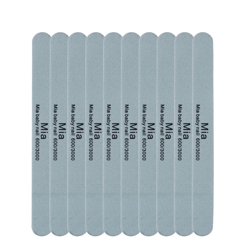 HKM-288595 Nail Rubbing Strips and Files Set - 5 Polishing Strips, Thin Sand Strips, Repair and Diamond Files for All Skin Types