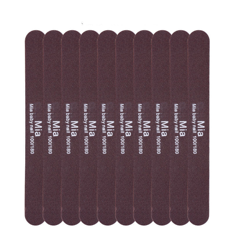 HKM-288595 Nail Rubbing Strips and Files Set - 5 Polishing Strips, Thin Sand Strips, Repair and Diamond Files for All Skin Types