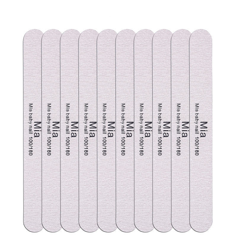 HKM-288595 Nail Rubbing Strips and Files Set - 5 Polishing Strips, Thin Sand Strips, Repair and Diamond Files for All Skin Types