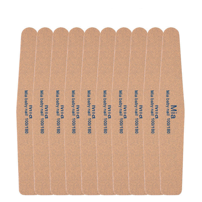 HKM-288595 Nail Rubbing Strips and Files Set - 5 Polishing Strips, Thin Sand Strips, Repair and Diamond Files for All Skin Types