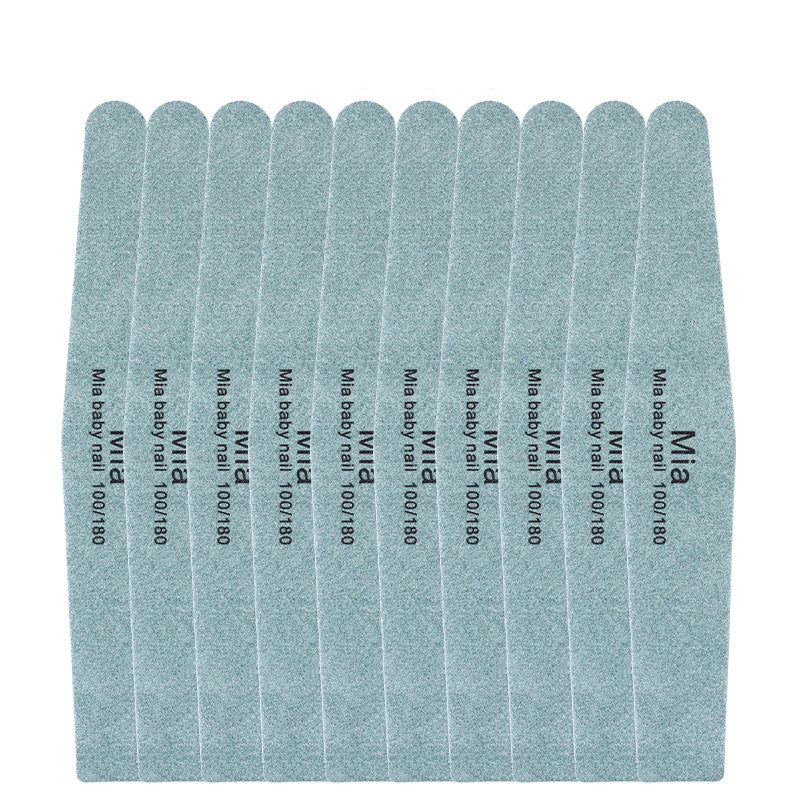 HKM-288595 Nail Rubbing Strips and Files Set - 5 Polishing Strips, Thin Sand Strips, Repair and Diamond Files for All Skin Types