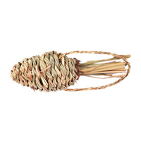 HKM-068819 Natural Grass Molar Chew Toy for Small Pets - Ideal for Rabbits, Guinea Pigs, and Chinchillas