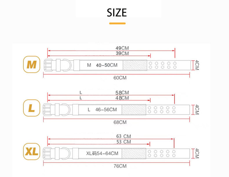HKM-611731 Adjustable Military Dog Collar with Metal D Ring and Buckle for Medium to Large Dogs
