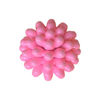 HKM-100435 Durable TPR Dog Tooth Cleaning Ball - Bite Resistant Molar Training Toy in Assorted Colors