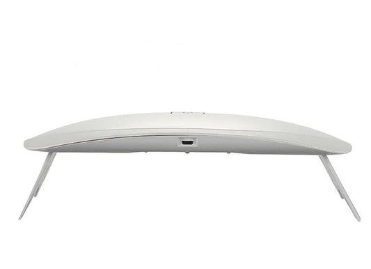 HKM-385747 Portable Nail Dryer with Phototherapy Lamp in White