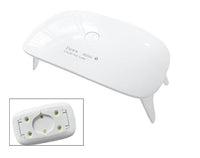 HKM-385747 Portable Nail Dryer with Phototherapy Lamp in White