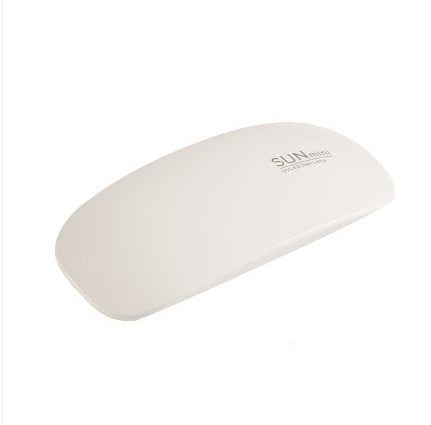 HKM-385747 Portable Nail Dryer with Phototherapy Lamp in White