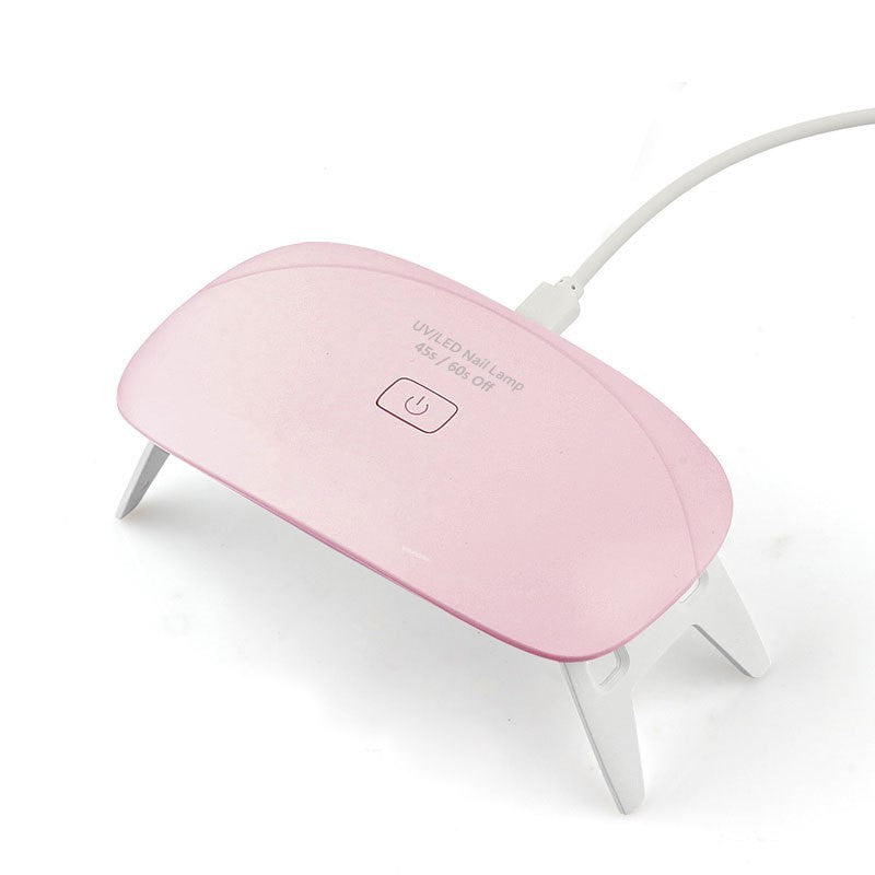 HKM-385747 Portable Nail Dryer with Phototherapy Lamp in White