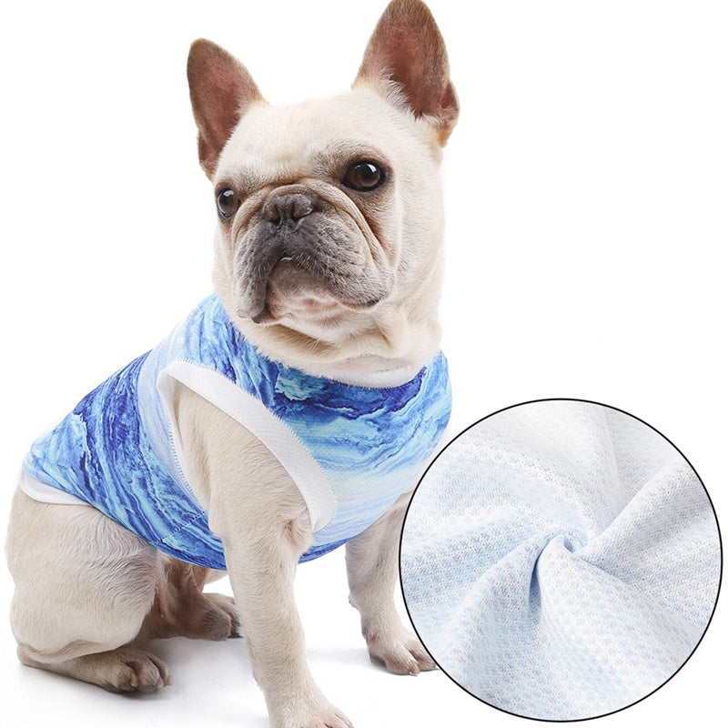 HKM-833875 Cooling Vest for Dogs - Lightweight Polyester, Adjustable Fit, Multiple Sizes Available