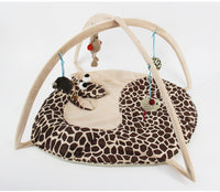 HKM-066515 Cozy Canvas Cat Play Bed for Comfortable Indoor Fun