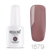 HKM-581203 Solid Color Nail Polish - 15mL Long-lasting Formula for Vibrant Nail Looks