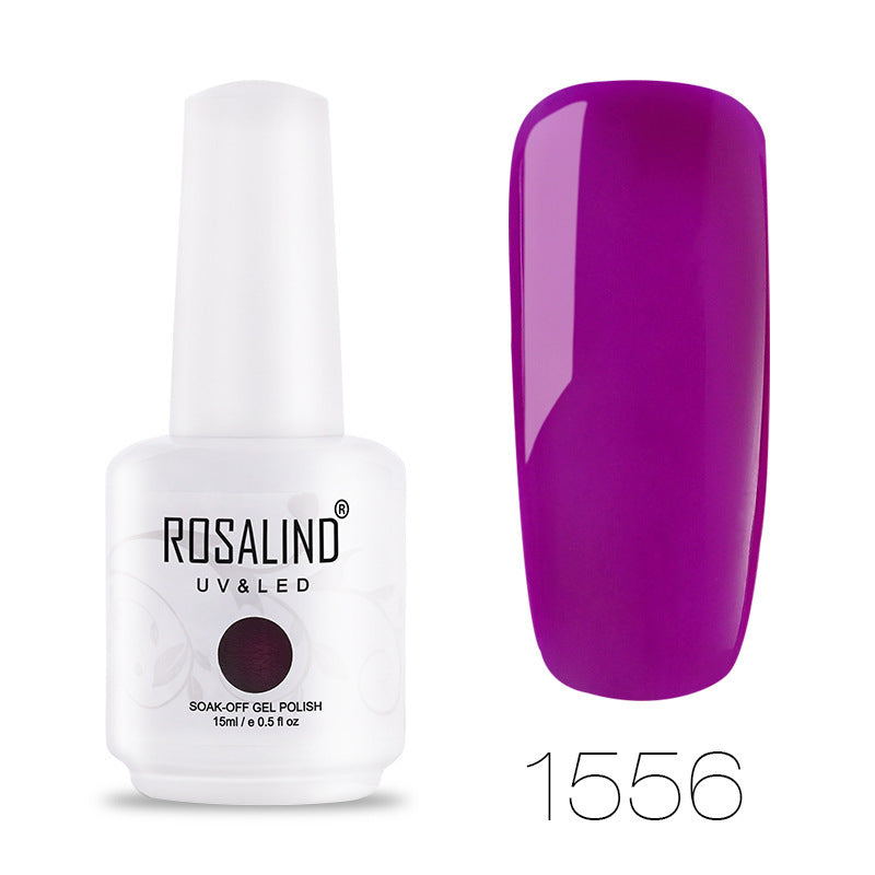HKM-581203 Solid Color Nail Polish - 15mL Long-lasting Formula for Vibrant Nail Looks