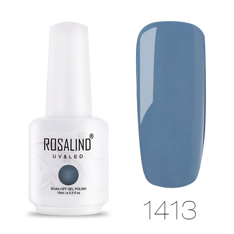 HKM-581203 Solid Color Nail Polish - 15mL Long-lasting Formula for Vibrant Nail Looks