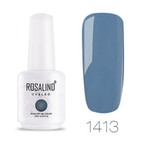 HKM-581203 Solid Color Nail Polish - 15mL Long-lasting Formula for Vibrant Nail Looks