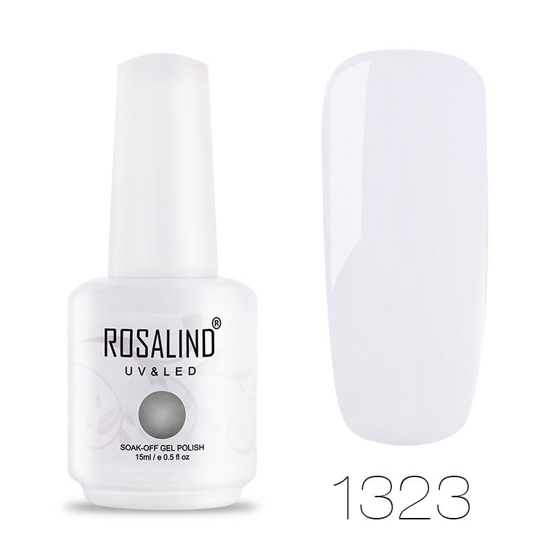HKM-581203 Solid Color Nail Polish - 15mL Long-lasting Formula for Vibrant Nail Looks