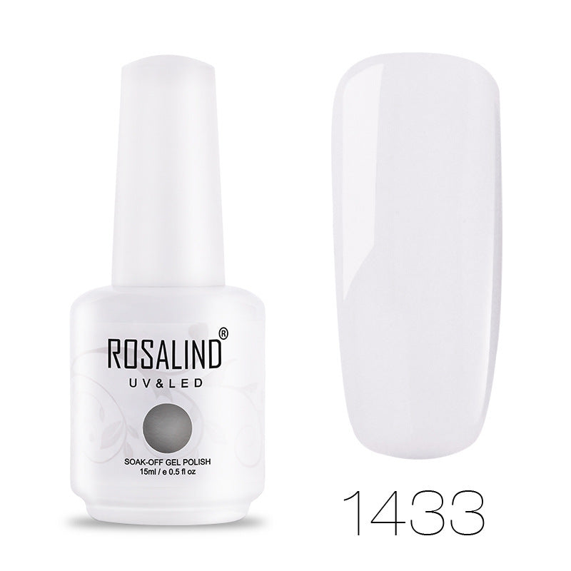 HKM-581203 Solid Color Nail Polish - 15mL Long-lasting Formula for Vibrant Nail Looks