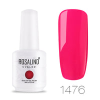 HKM-581203 Solid Color Nail Polish - 15mL Long-lasting Formula for Vibrant Nail Looks