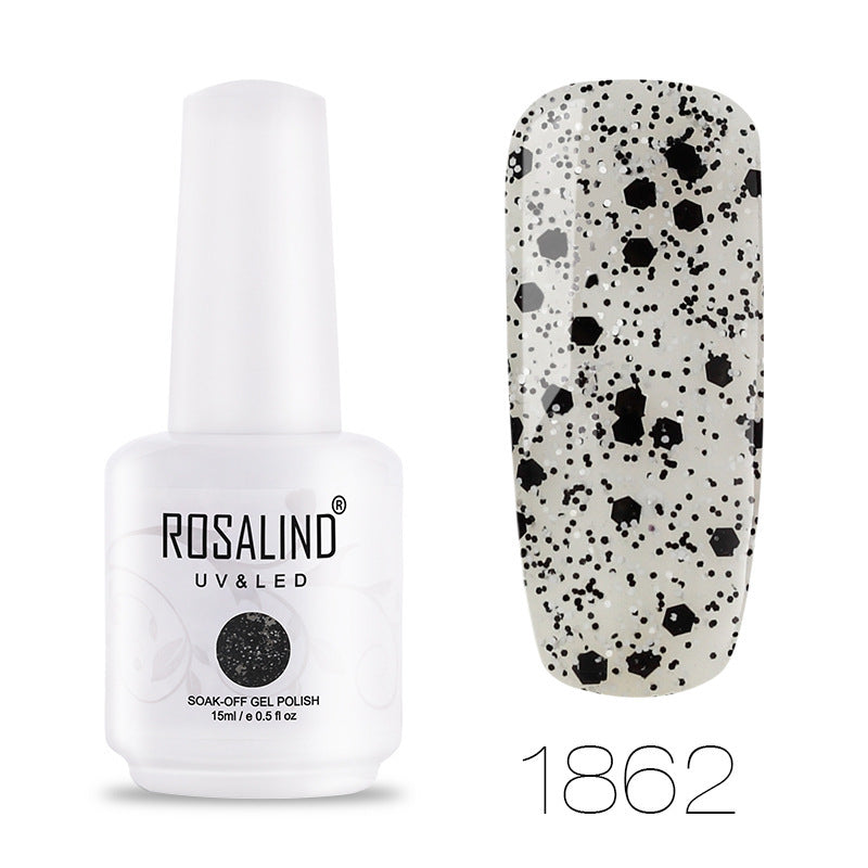 HKM-581203 Solid Color Nail Polish - 15mL Long-lasting Formula for Vibrant Nail Looks