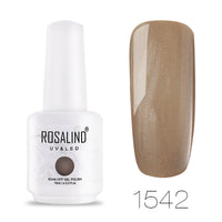 HKM-581203 Solid Color Nail Polish - 15mL Long-lasting Formula for Vibrant Nail Looks