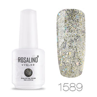 HKM-581203 Solid Color Nail Polish - 15mL Long-lasting Formula for Vibrant Nail Looks