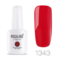 HKM-581203 Solid Color Nail Polish - 15mL Long-lasting Formula for Vibrant Nail Looks