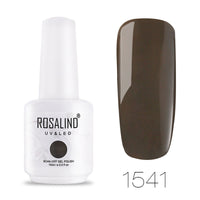 HKM-581203 Solid Color Nail Polish - 15mL Long-lasting Formula for Vibrant Nail Looks