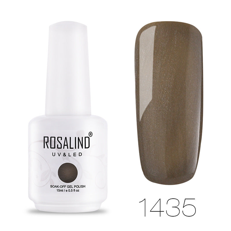 HKM-581203 Solid Color Nail Polish - 15mL Long-lasting Formula for Vibrant Nail Looks