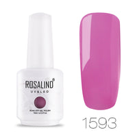 HKM-581203 Solid Color Nail Polish - 15mL Long-lasting Formula for Vibrant Nail Looks