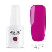HKM-581203 Solid Color Nail Polish - 15mL Long-lasting Formula for Vibrant Nail Looks