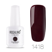 HKM-581203 Solid Color Nail Polish - 15mL Long-lasting Formula for Vibrant Nail Looks