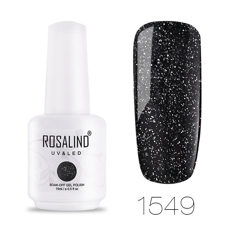 HKM-581203 Solid Color Nail Polish - 15mL Long-lasting Formula for Vibrant Nail Looks