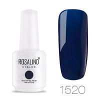 HKM-581203 Solid Color Nail Polish - 15mL Long-lasting Formula for Vibrant Nail Looks