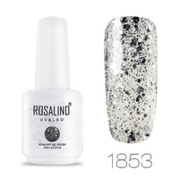 HKM-581203 Solid Color Nail Polish - 15mL Long-lasting Formula for Vibrant Nail Looks