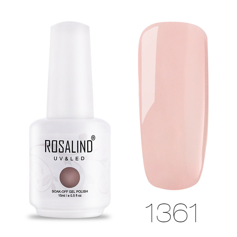 HKM-581203 Solid Color Nail Polish - 15mL Long-lasting Formula for Vibrant Nail Looks