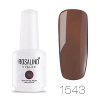 HKM-581203 Solid Color Nail Polish - 15mL Long-lasting Formula for Vibrant Nail Looks