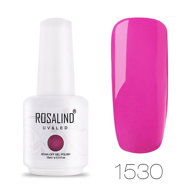 HKM-581203 Solid Color Nail Polish - 15mL Long-lasting Formula for Vibrant Nail Looks