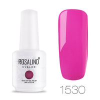 HKM-581203 Solid Color Nail Polish - 15mL Long-lasting Formula for Vibrant Nail Looks